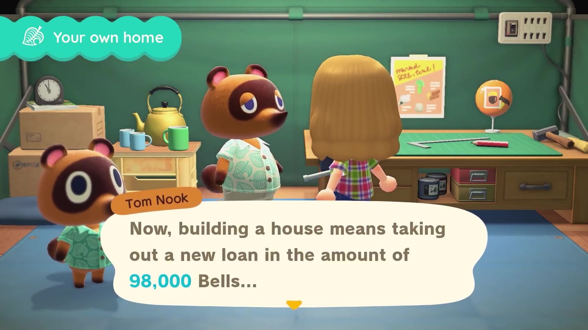 Animal Crossing house upgrades, from getting your first house and loan